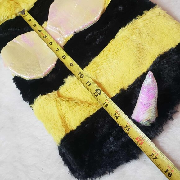 🐝Thrills & Chills Large LED *Light-Up* BUMBLE BEE Pet Dog Halloween Costume - Picture 14 of 17
